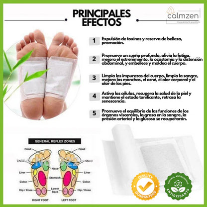 Parches Kinoki™ Desintoxica Tu Organismo Promociones 10, 30,50,100 Parches