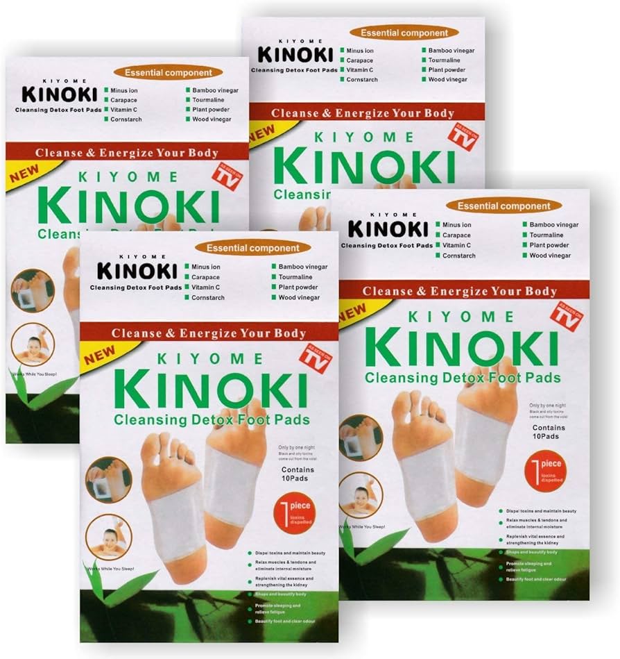 Parches Kinoki™ Desintoxica Tu Organismo Promociones 10, 30,50,100 Parches