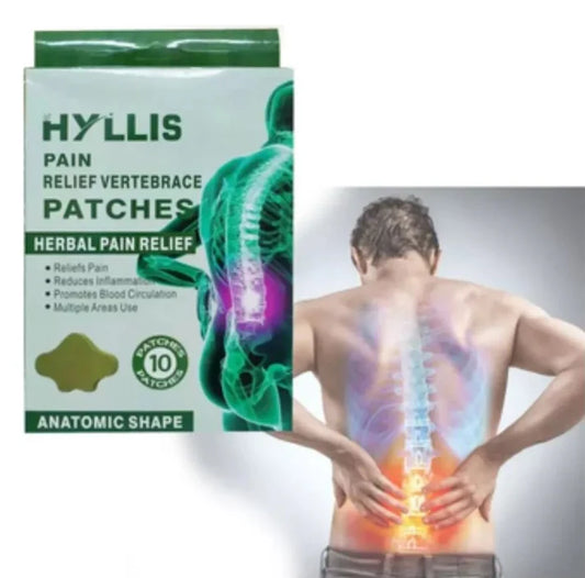 Parches Hyllis™ Formula Natural - Alivia dolor e inflamación, para cuello, espalda y articulaciones PROMOCIONES 10,30,50,100 Parches