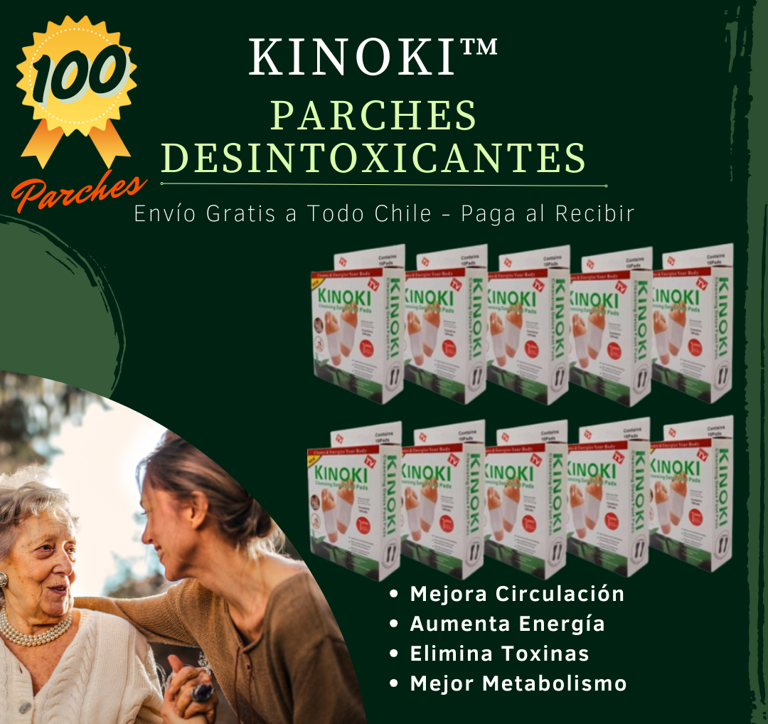 Parches Kinoki™ Desintoxica Tu Organismo Promociones 10, 30,50,100 Parches