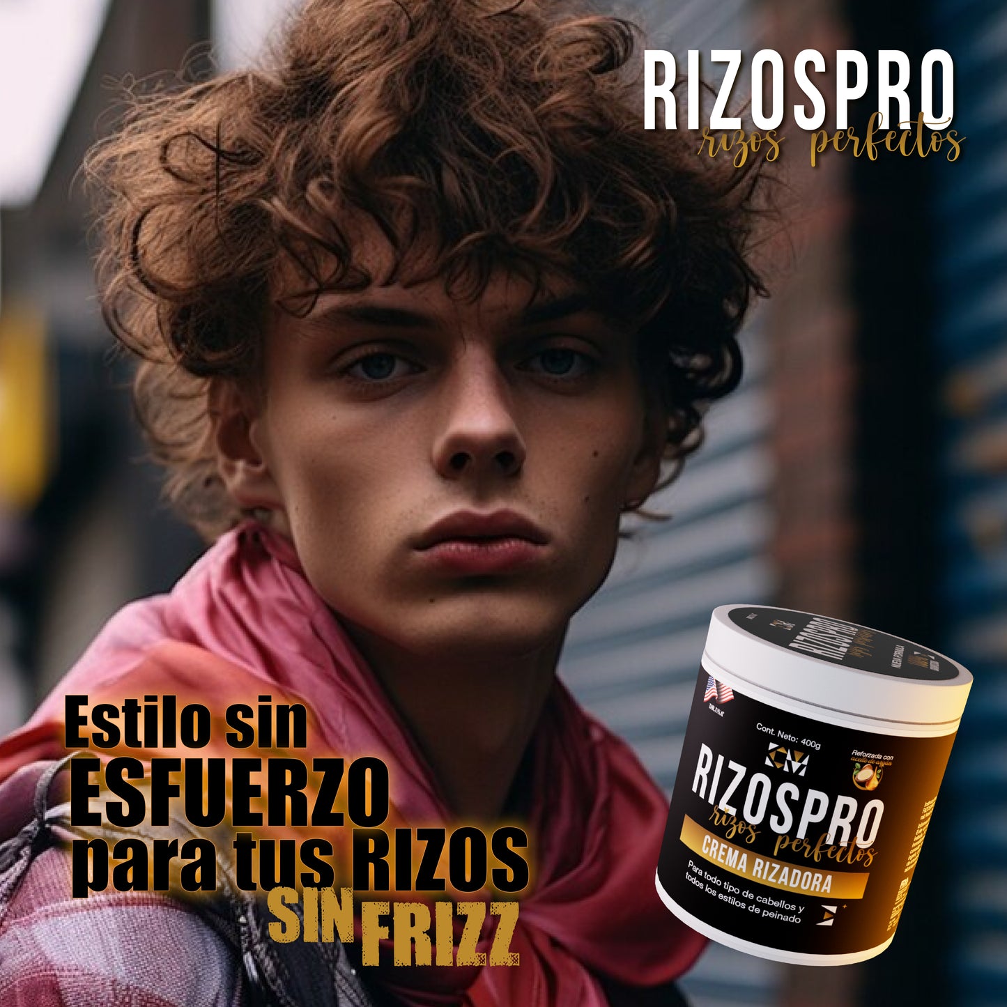 Rizos Pro™ - Crema Rizadora nutre, hidrata y define tu cabello